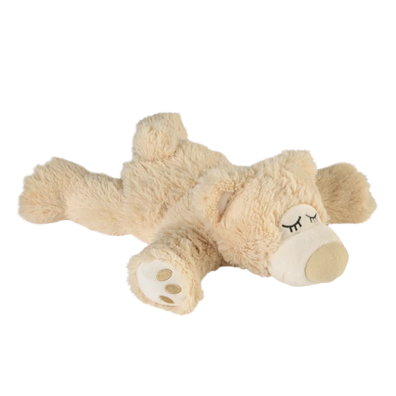 Warmies Alvó Maci bézs levendula- és gyógynövénymentes